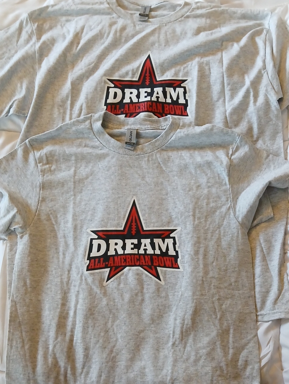 DREAM All-American Bowl Gray Logo Tee (Set of 2)